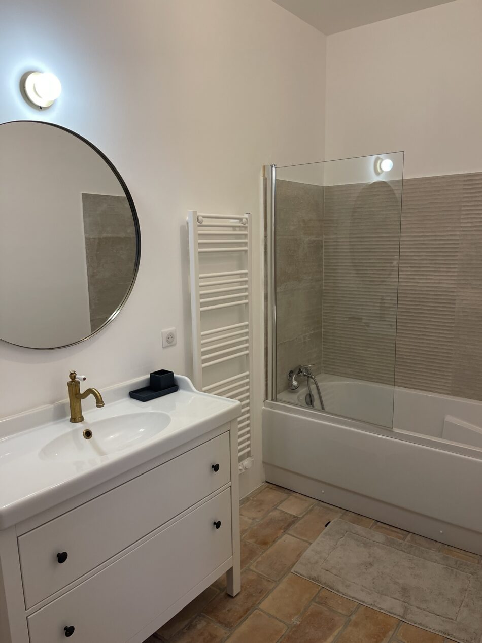 Salle de bain - La chambre des Dentelles